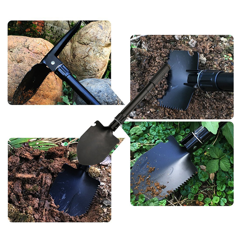 Folding Shovel With Pick