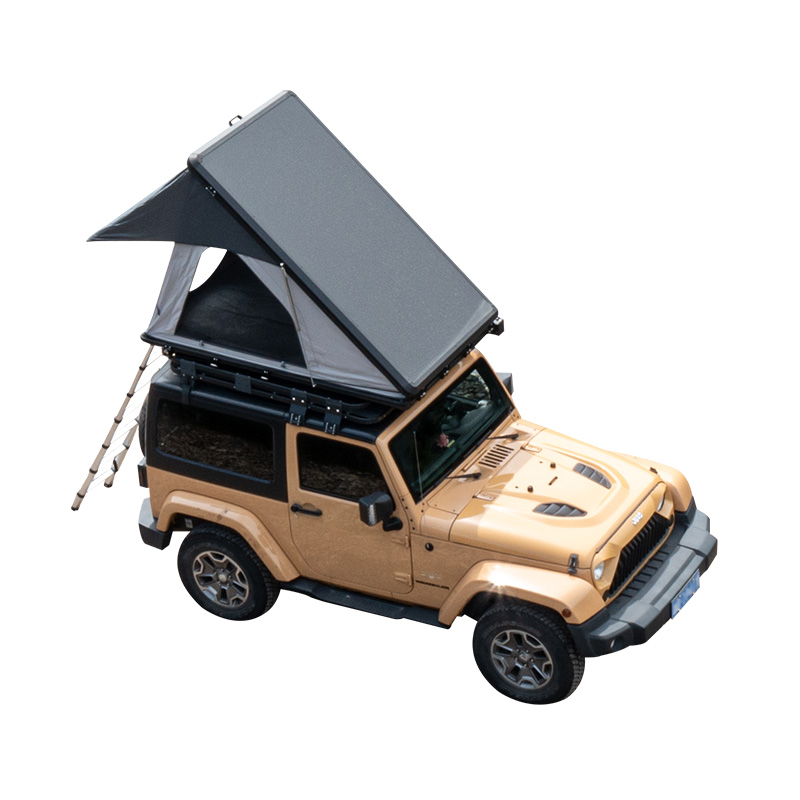 Triangle Hard Shell Aluminium Car Roof Top Tent