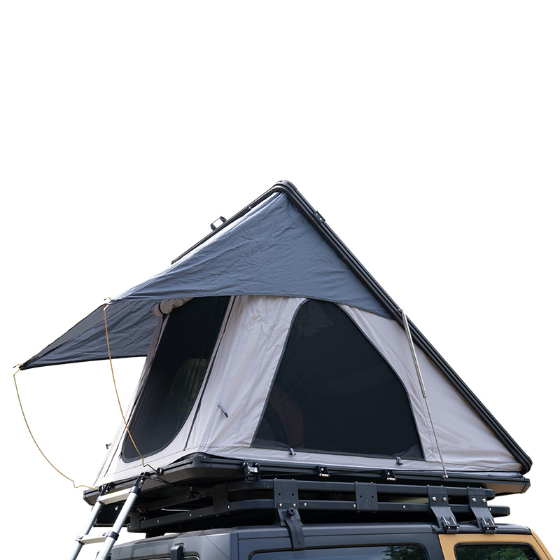 Triangle Hard Shell Aluminium Car Roof Top Tent