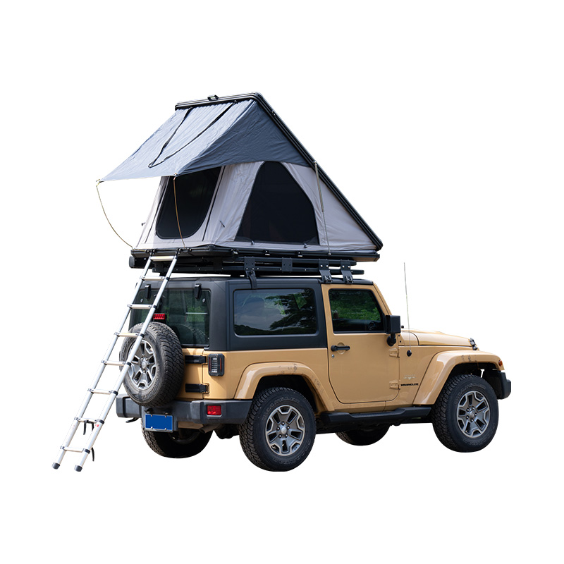 Triangle Hard Shell Aluminium Car Roof Top Tent